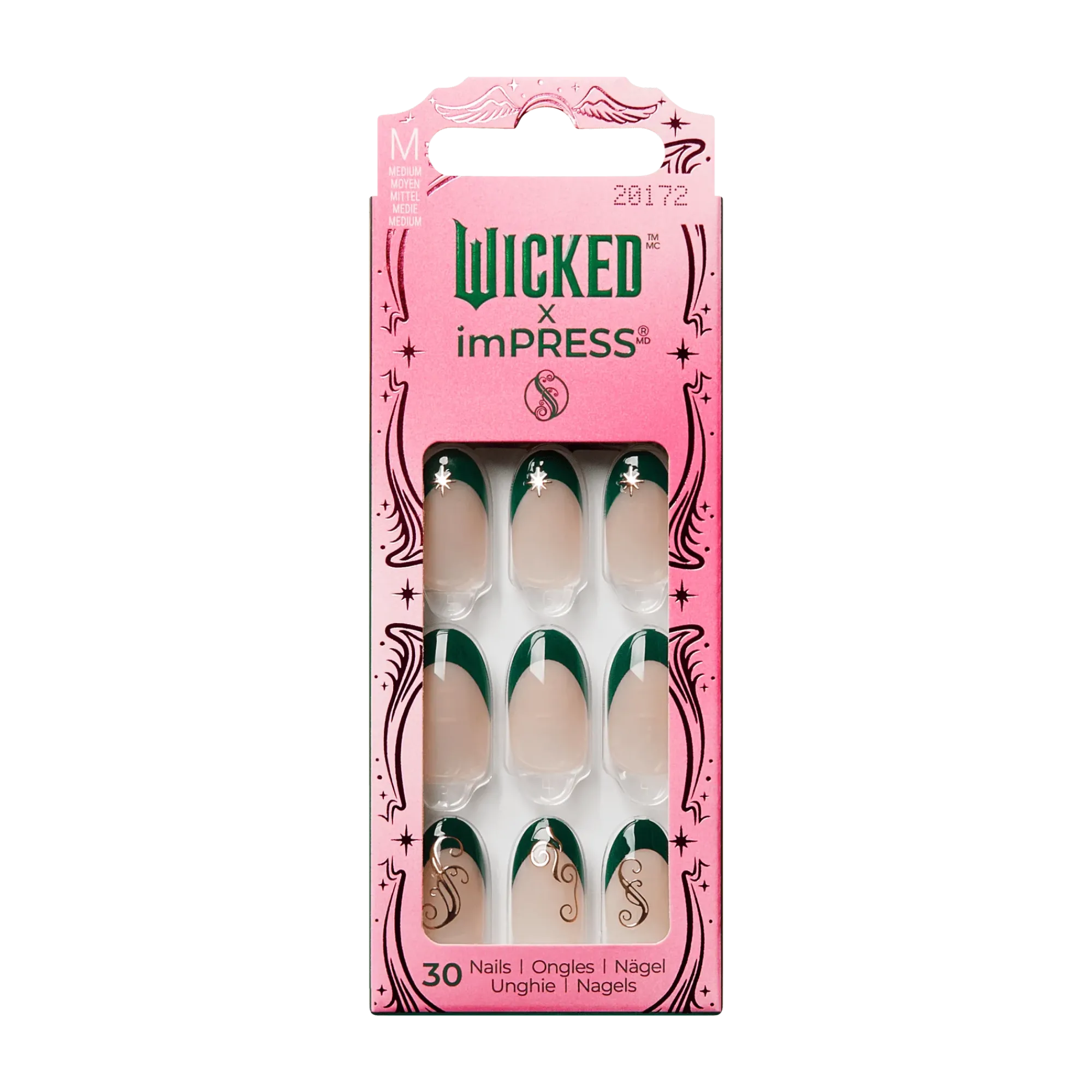 French Nails|Impress X Wicked: For Good>Impress Always Been Green