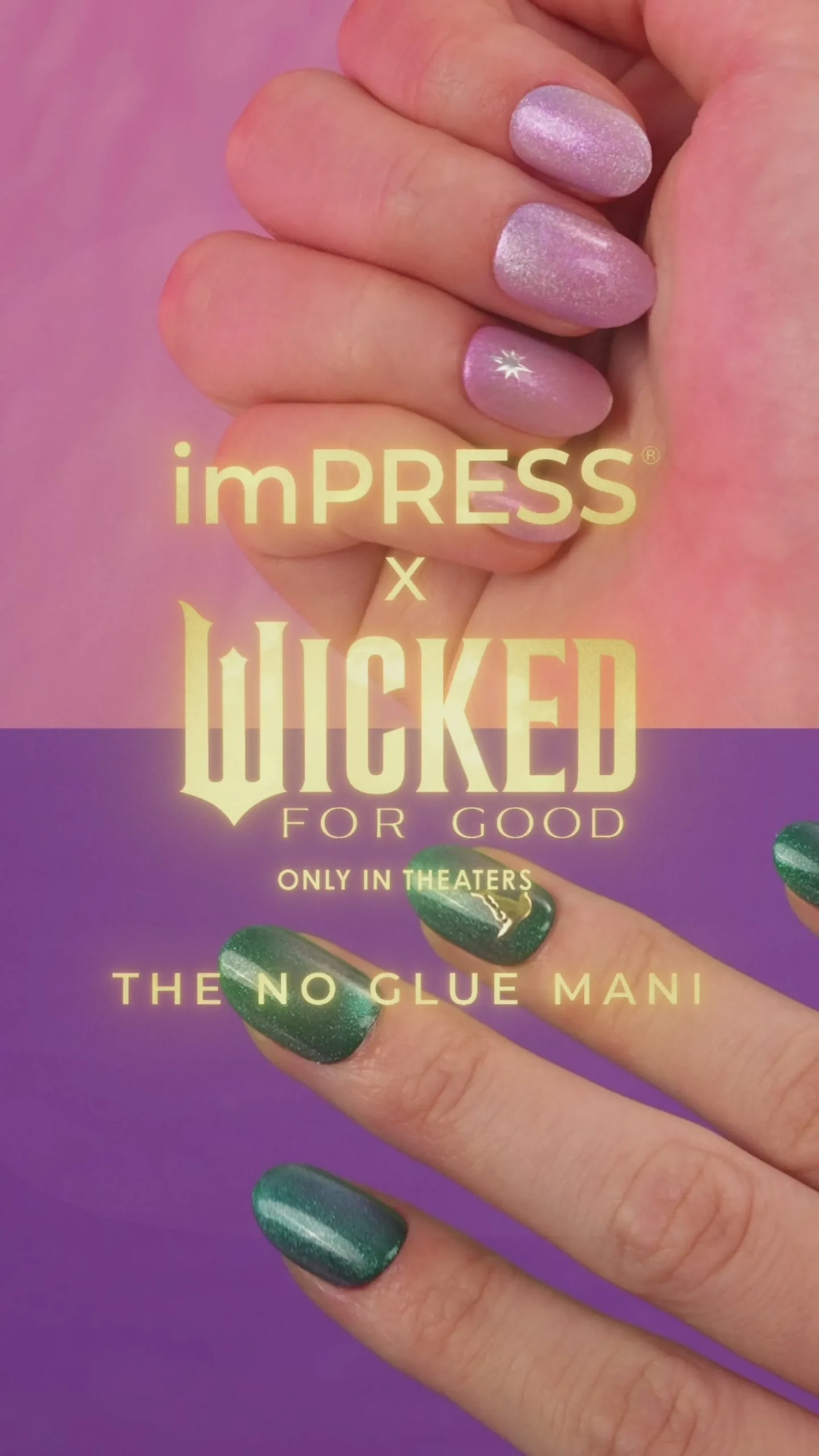 Colorfx|Design Nails>Impress A Story of Two Halves