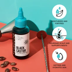 Hair Care>Kiss Colors and Care Black Castor Oil