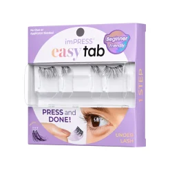 Easy Tab>Impress Black Wispy | 1 Pair of Half Lash & 2 Clusters