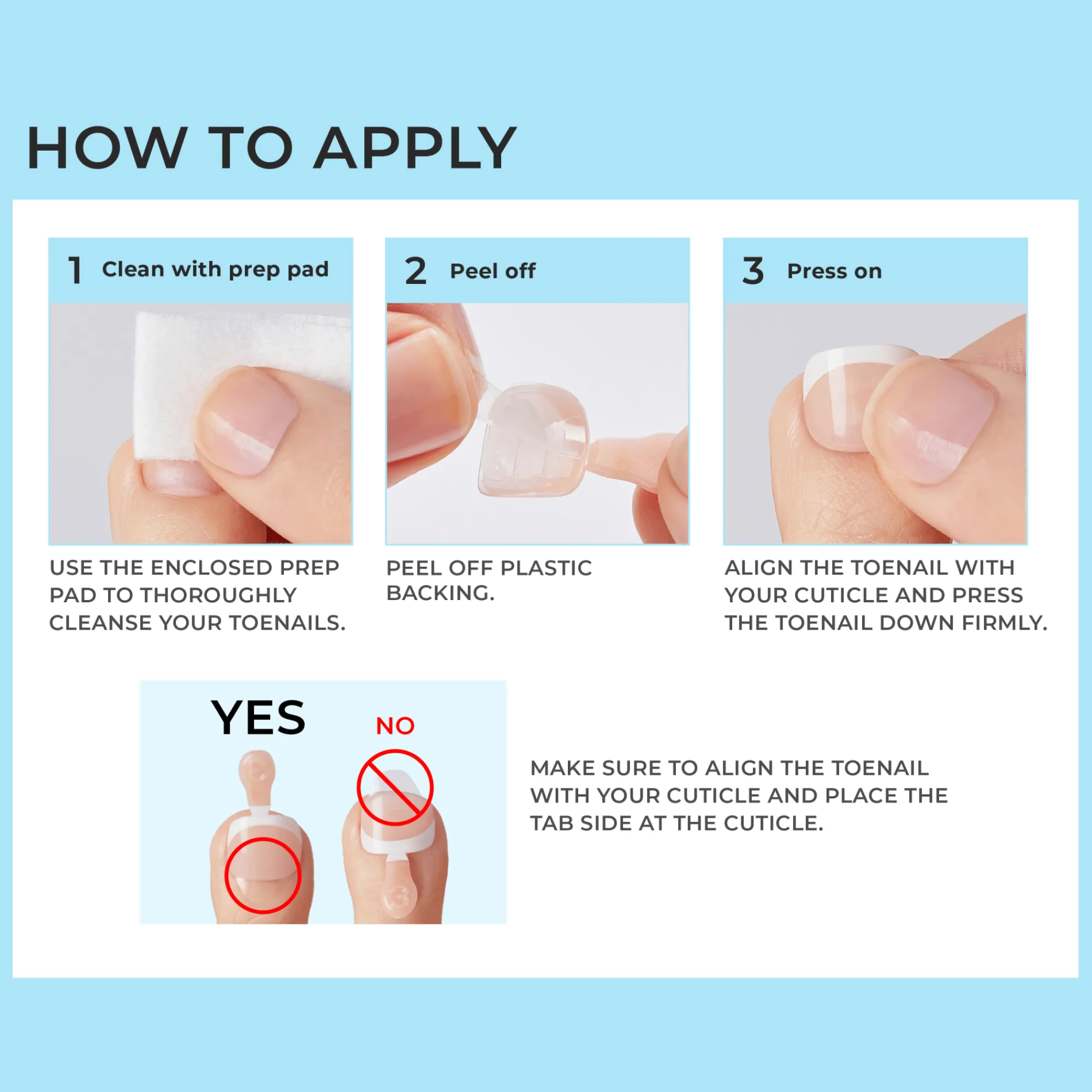 French Nails|Pedicure>Impress Blanc Chic