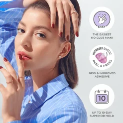 Color Nails>Impress Blue Sky