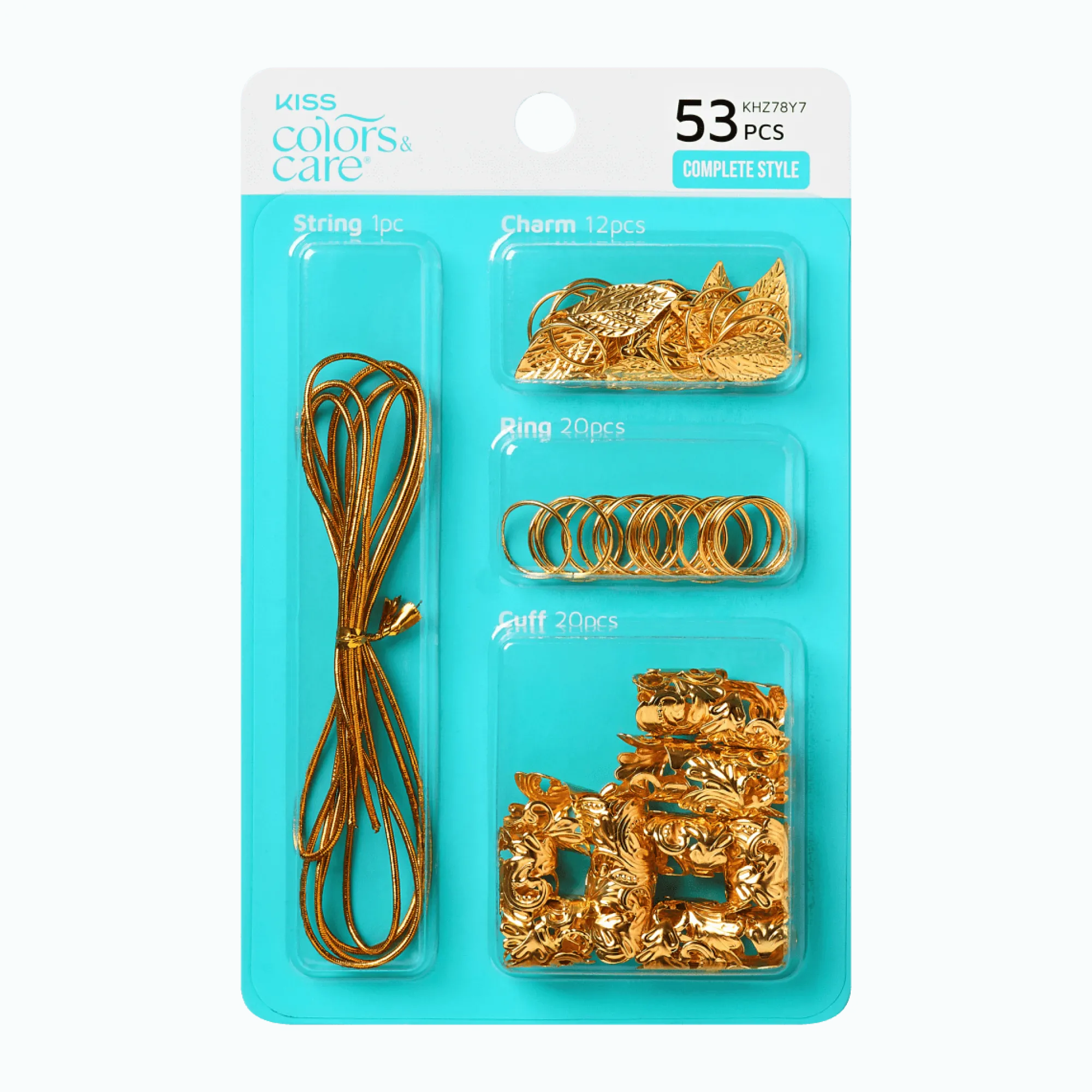 Bundles>Kiss Colors and Care Braiding Accessories Bundle