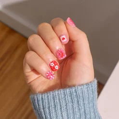 Manis For Kids|Design Nails>Impress Candy Heart
