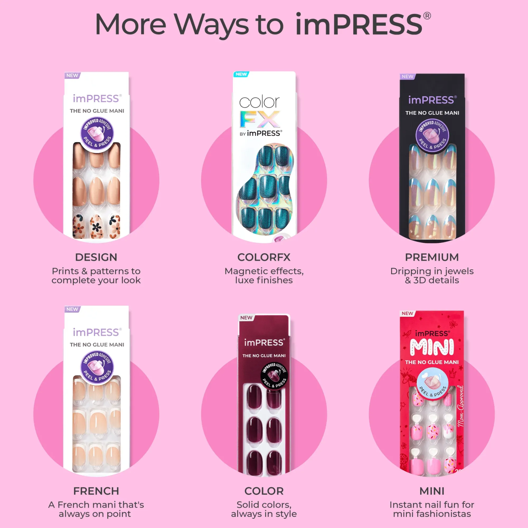 Manis For Kids|Design Nails>Impress Candy Heart