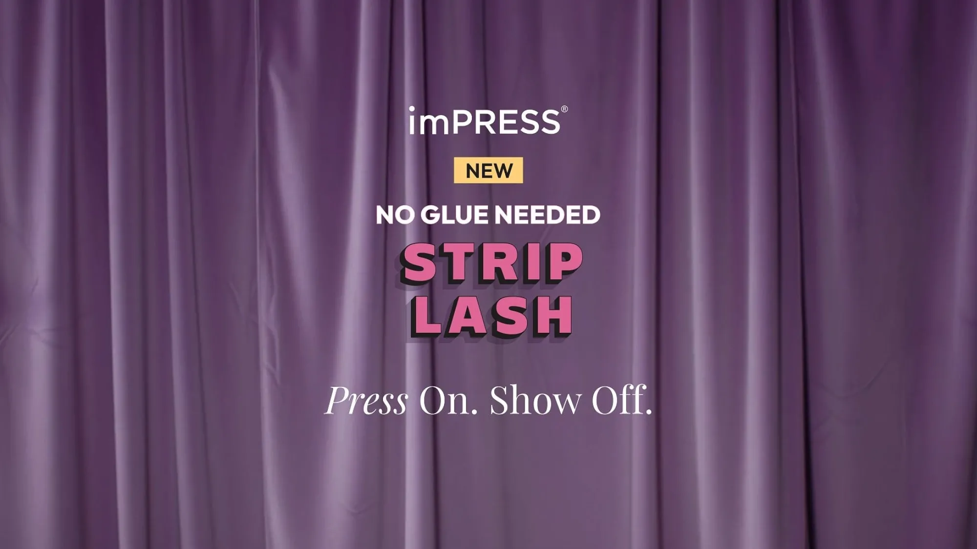 No Glue Strip Lash|No Glue Strip Lash>Impress Classic Natural | 2 Pairs