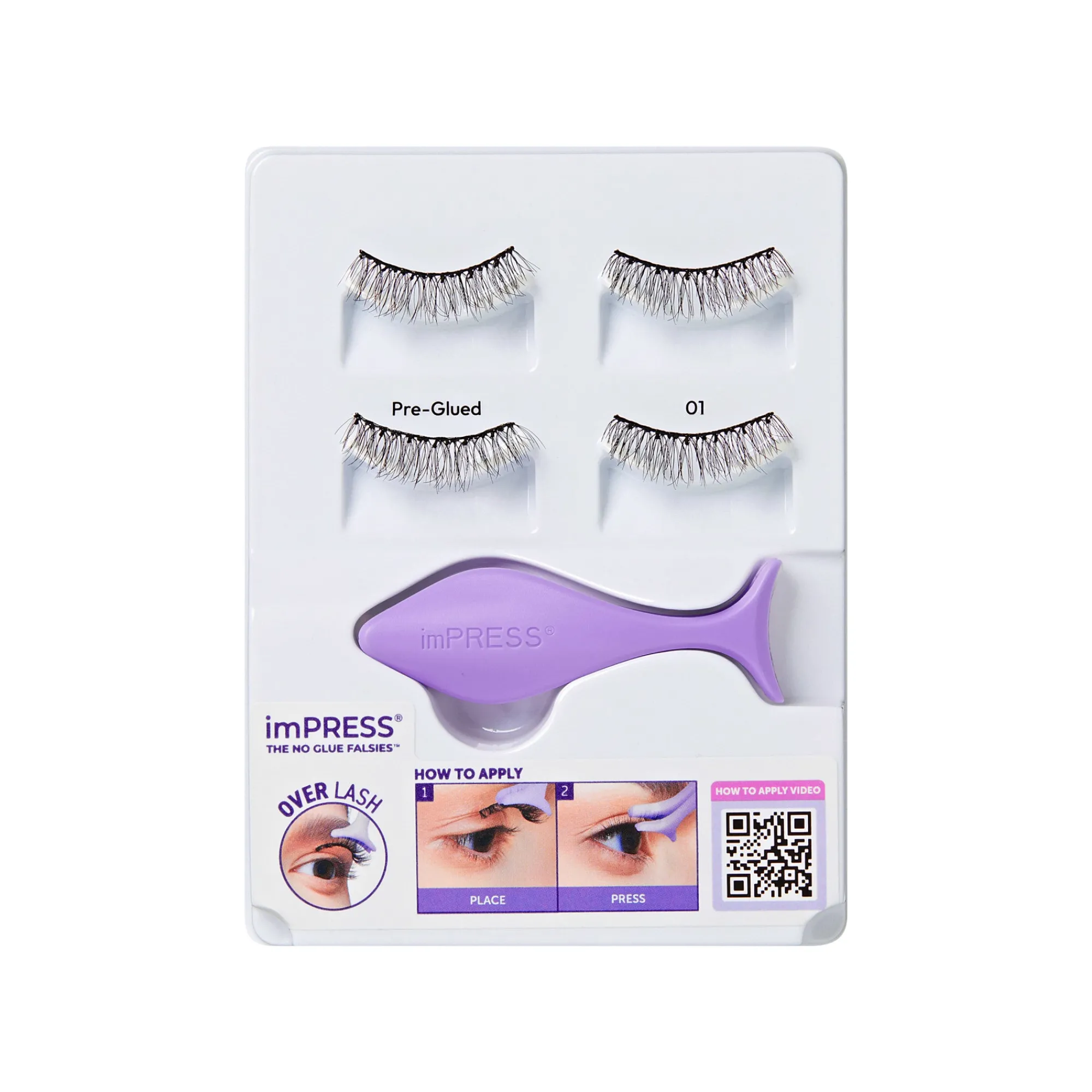No Glue Strip Lash|No Glue Strip Lash>Impress Classic Natural | 2 Pairs