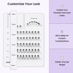 Individual Clusters|Individual Lash Clusters>Impress Classic Volume | 60 Individual Lashes