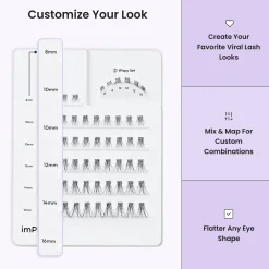 Individual Clusters|Individual Lash Clusters>Impress Classic Wispy | 60 Individual Lashes