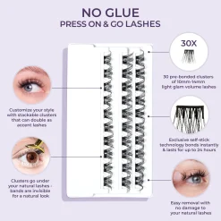 Falsies>Impress Curly | 30 Clusters