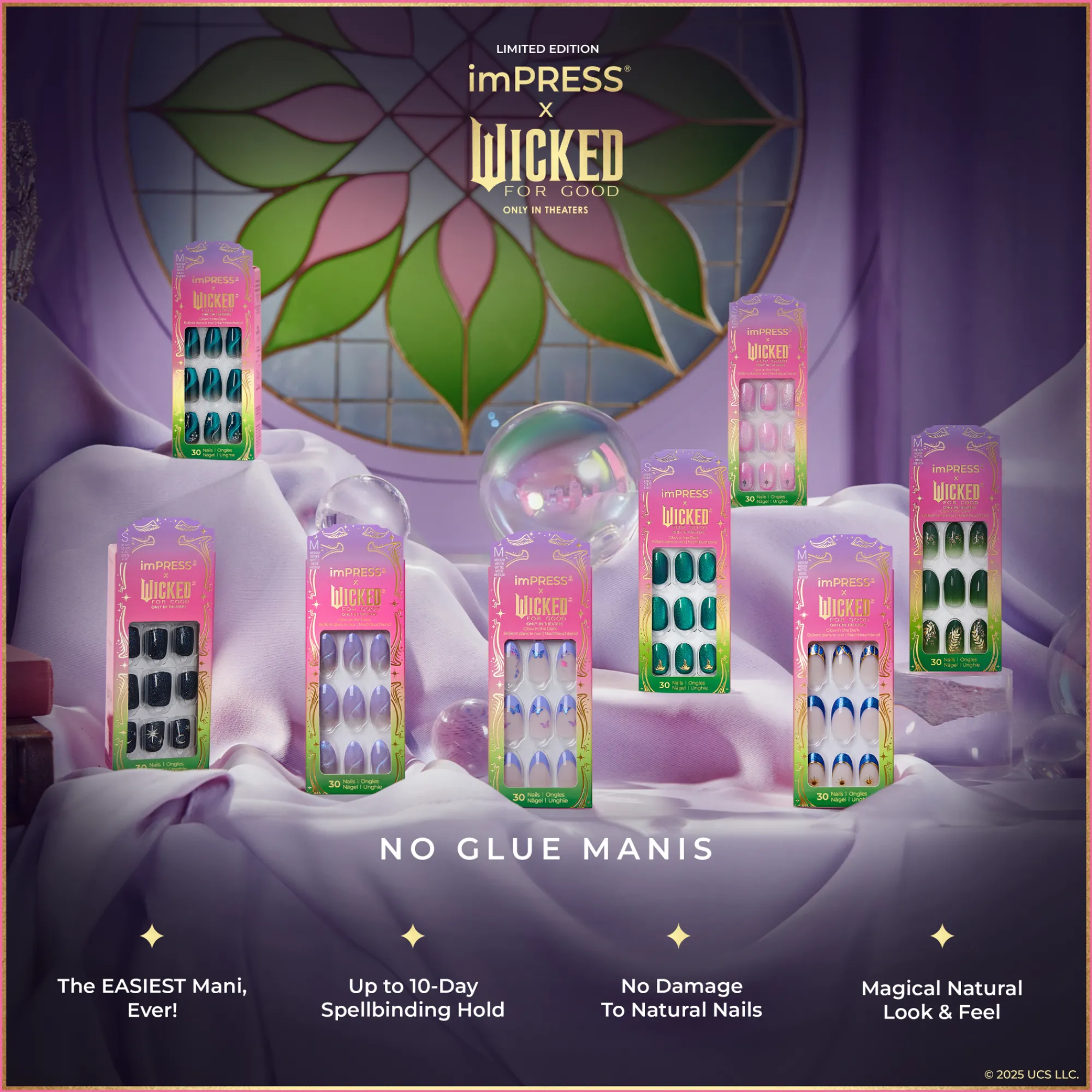 Design Nails|Impress X Wicked: For Good>Impress Defy Expectations
