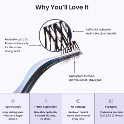 Long Lasting|Long Lasting>Impress Demi Natural | 24 Clusters