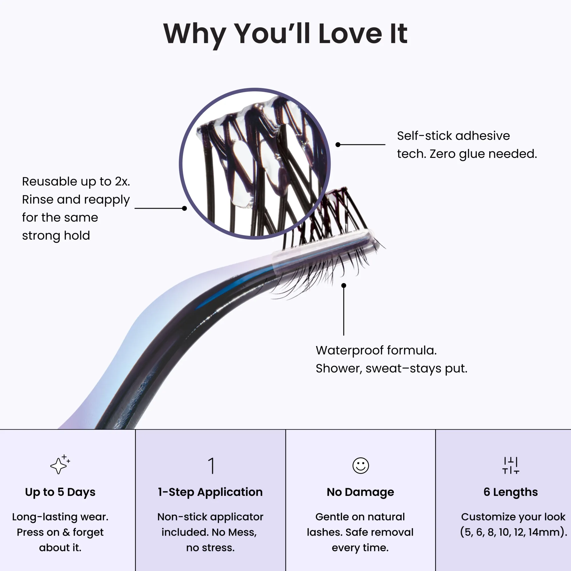 Long Lasting|Long Lasting>Impress Demi Natural | 24 Clusters