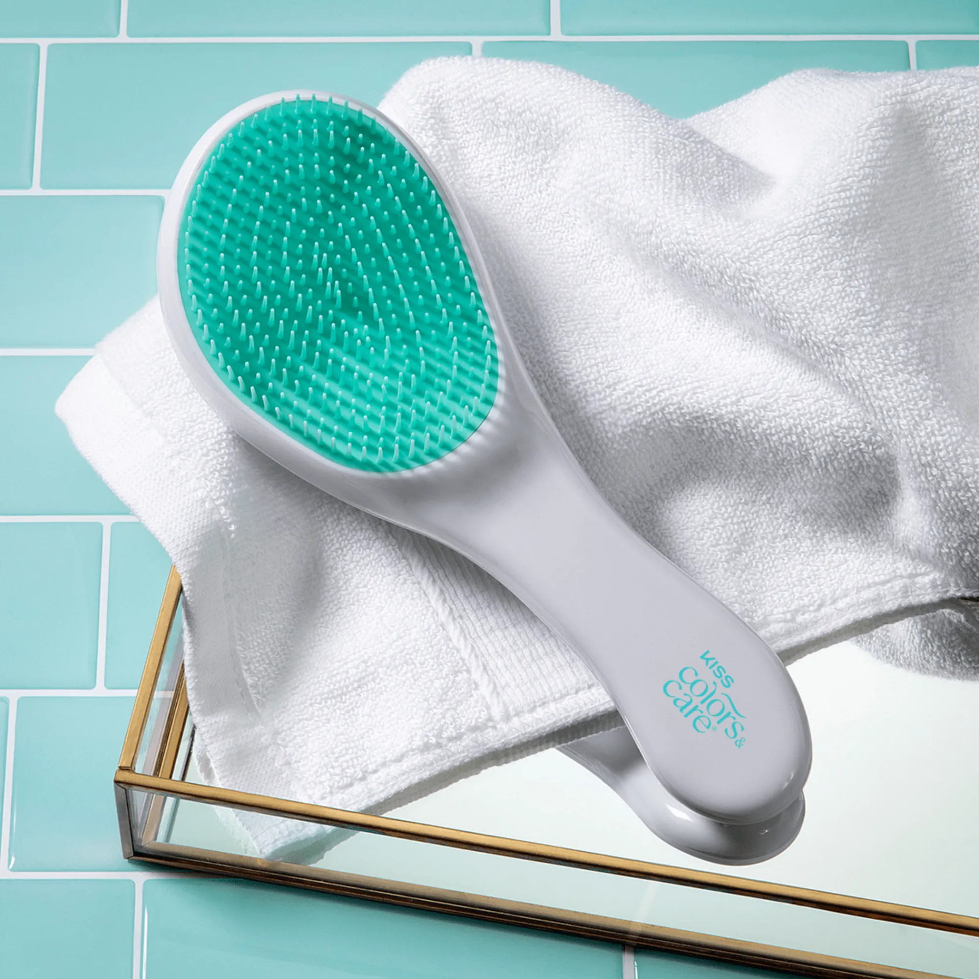 Accessories|Men>Kiss Colors and Care Detangling Brush