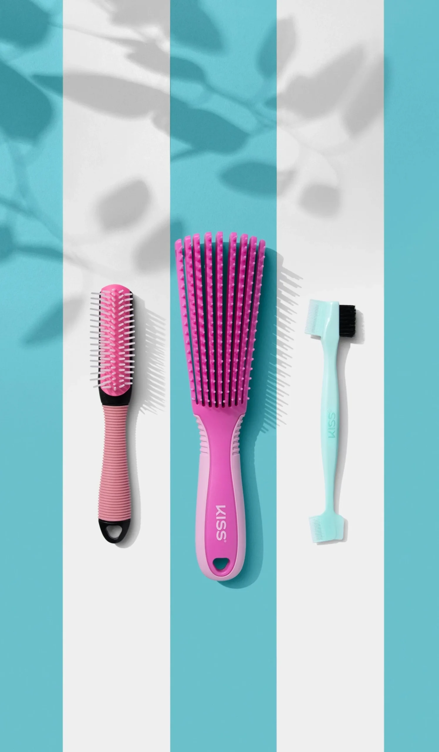 Accessories|Men>Kiss Colors and Care Detangling Brush