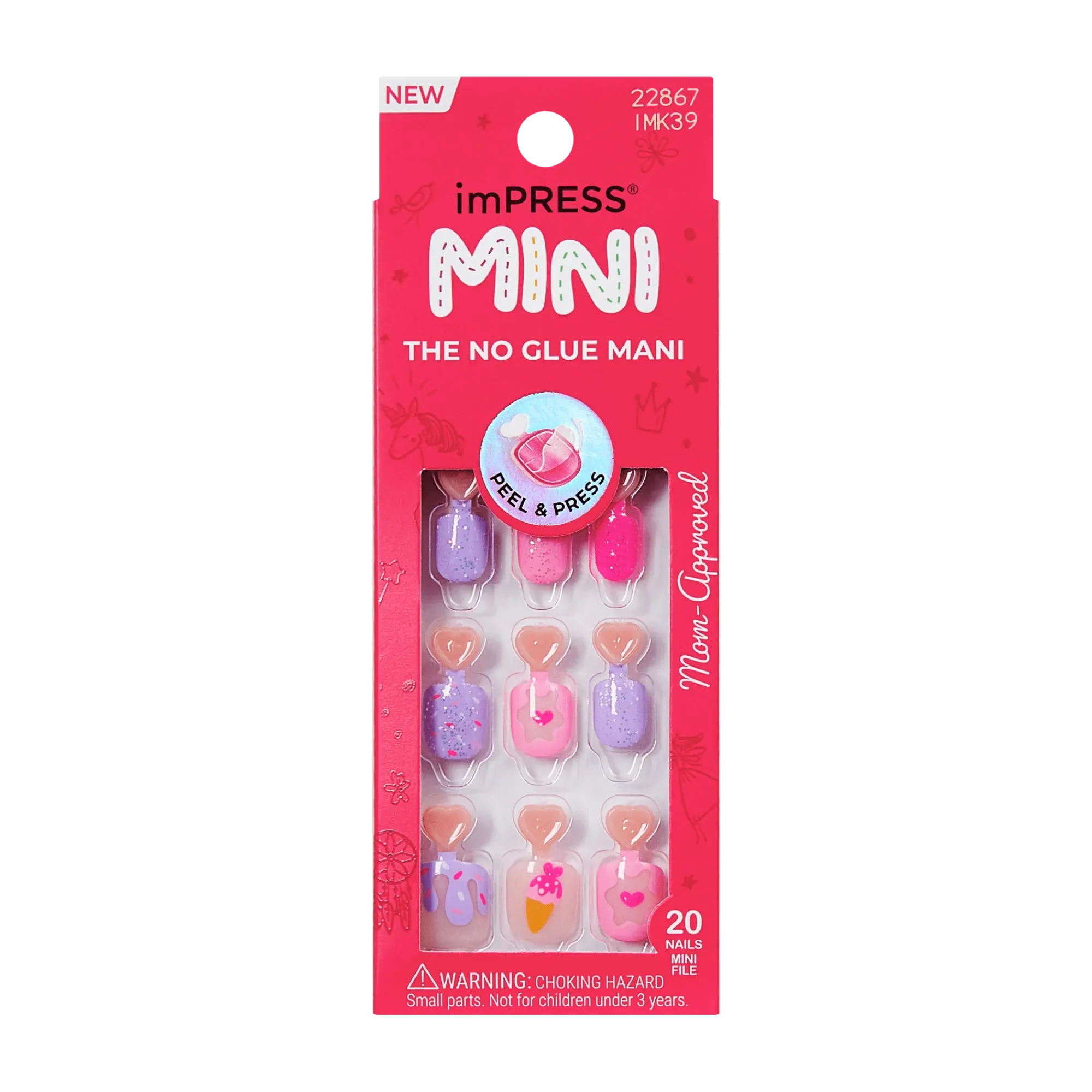 Manis For Kids|Design Nails>Impress Fairy Sparkle