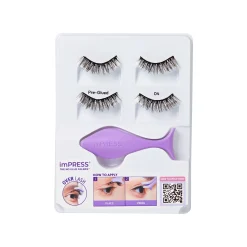 No Glue Strip Lash|No Glue Strip Lash>Impress Faux Mink Volume | 2 Pairs