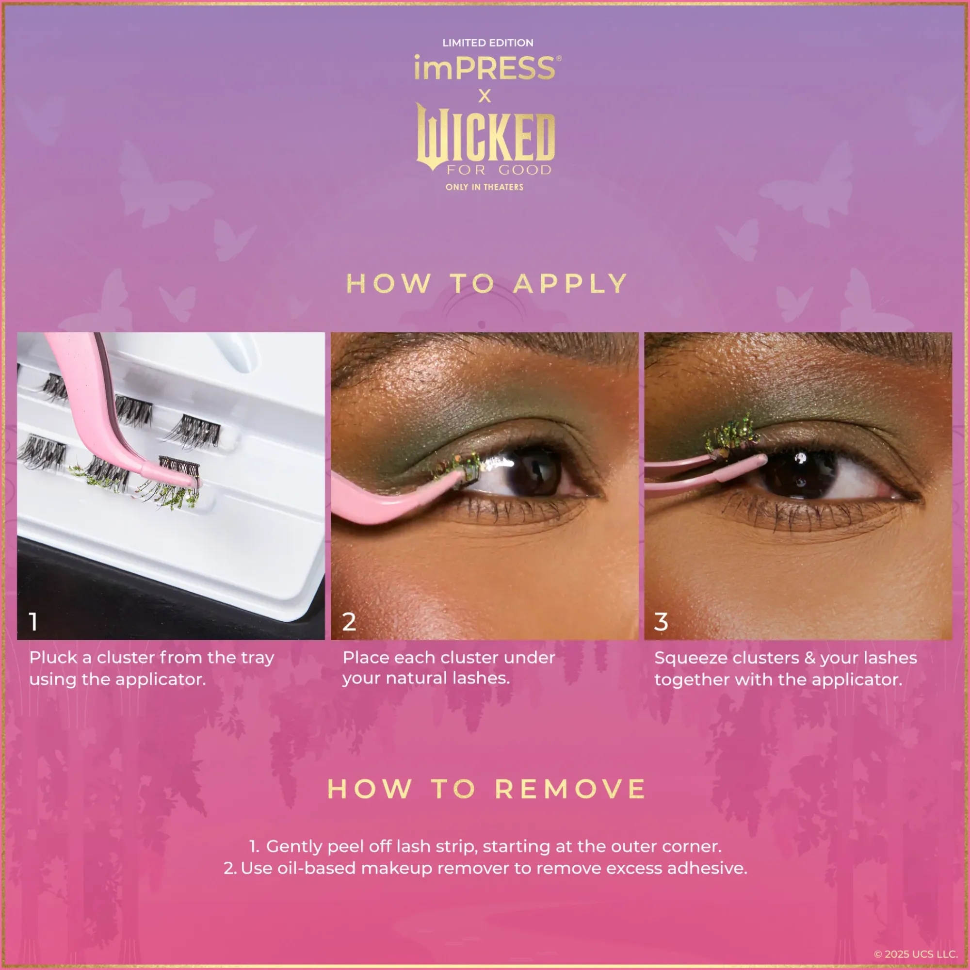 Impress X Wicked: For Good|Falsies>Impress Fly…Fly! | 12 Clusters