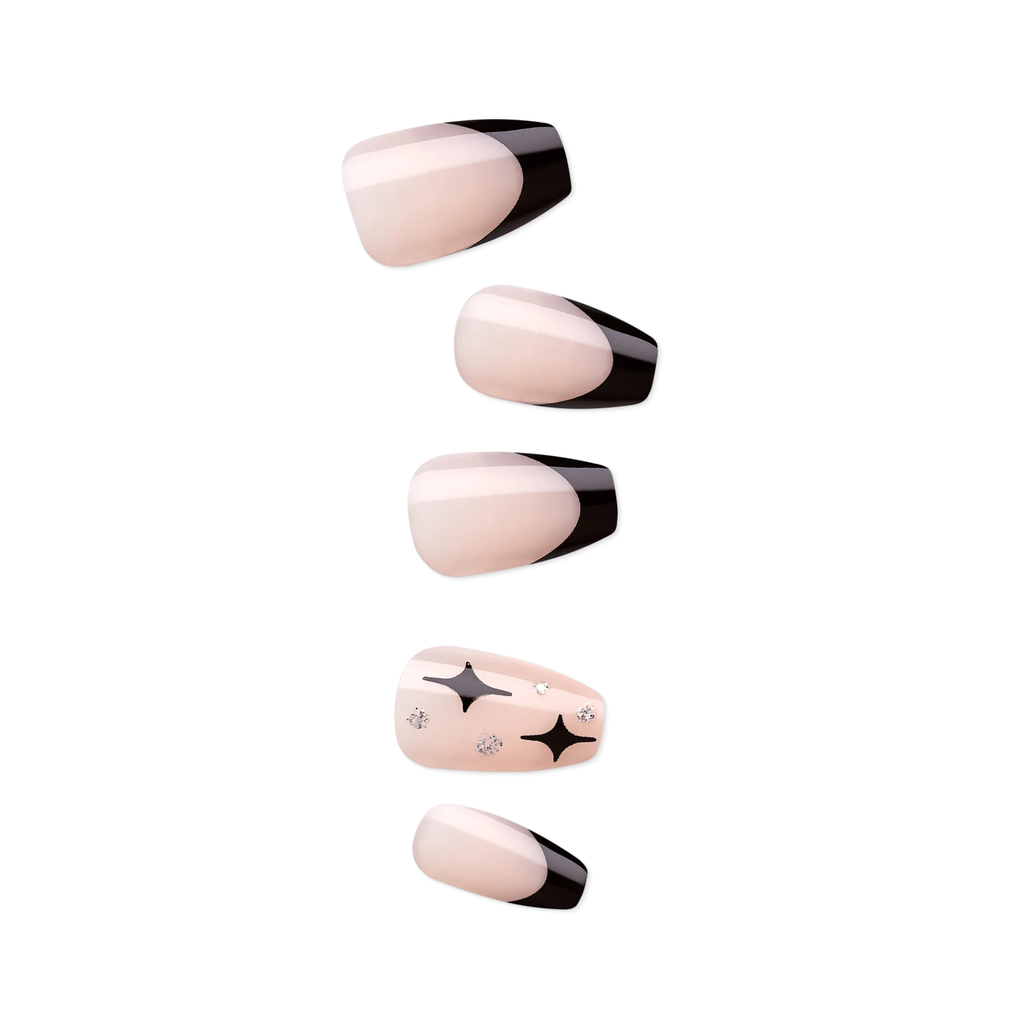 Design Nails|French Nails>Impress For the Night