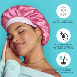 Accessories>Kiss Colors and Care Glitter Bonnet Cap