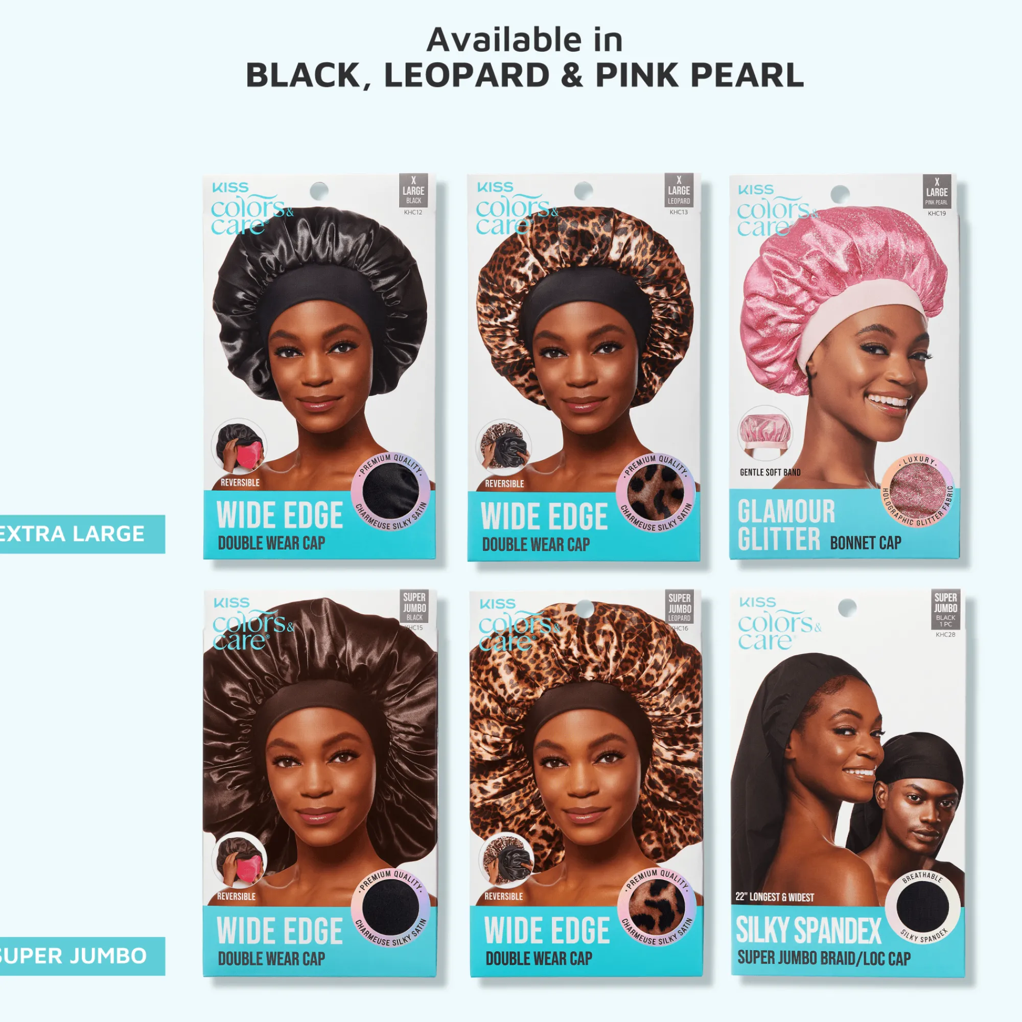 Accessories>Kiss Colors and Care Glitter Bonnet Cap