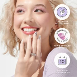 French Nails|Design Nails>Impress Gold Ring