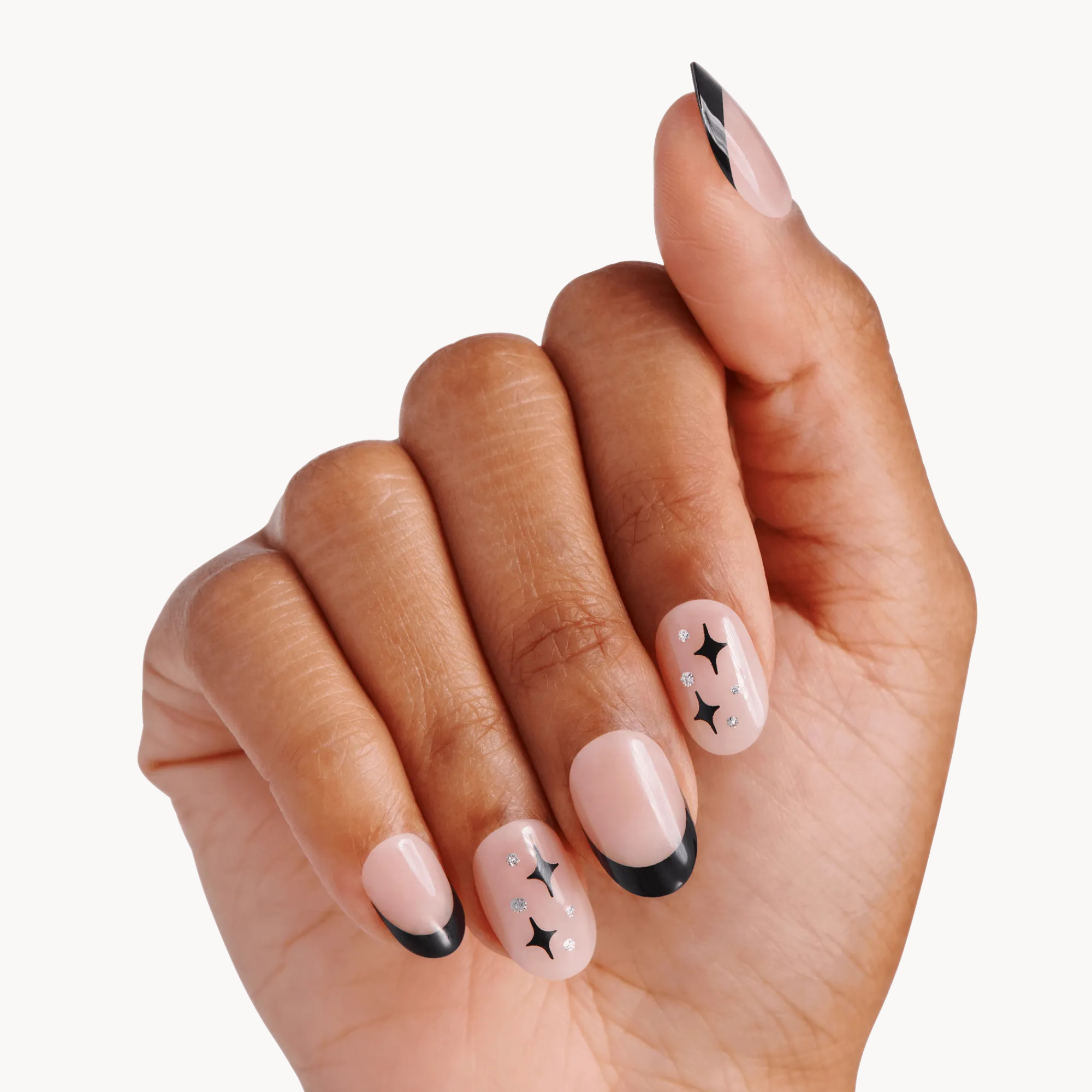 French Nails|Design Nails>Impress Gold Ring