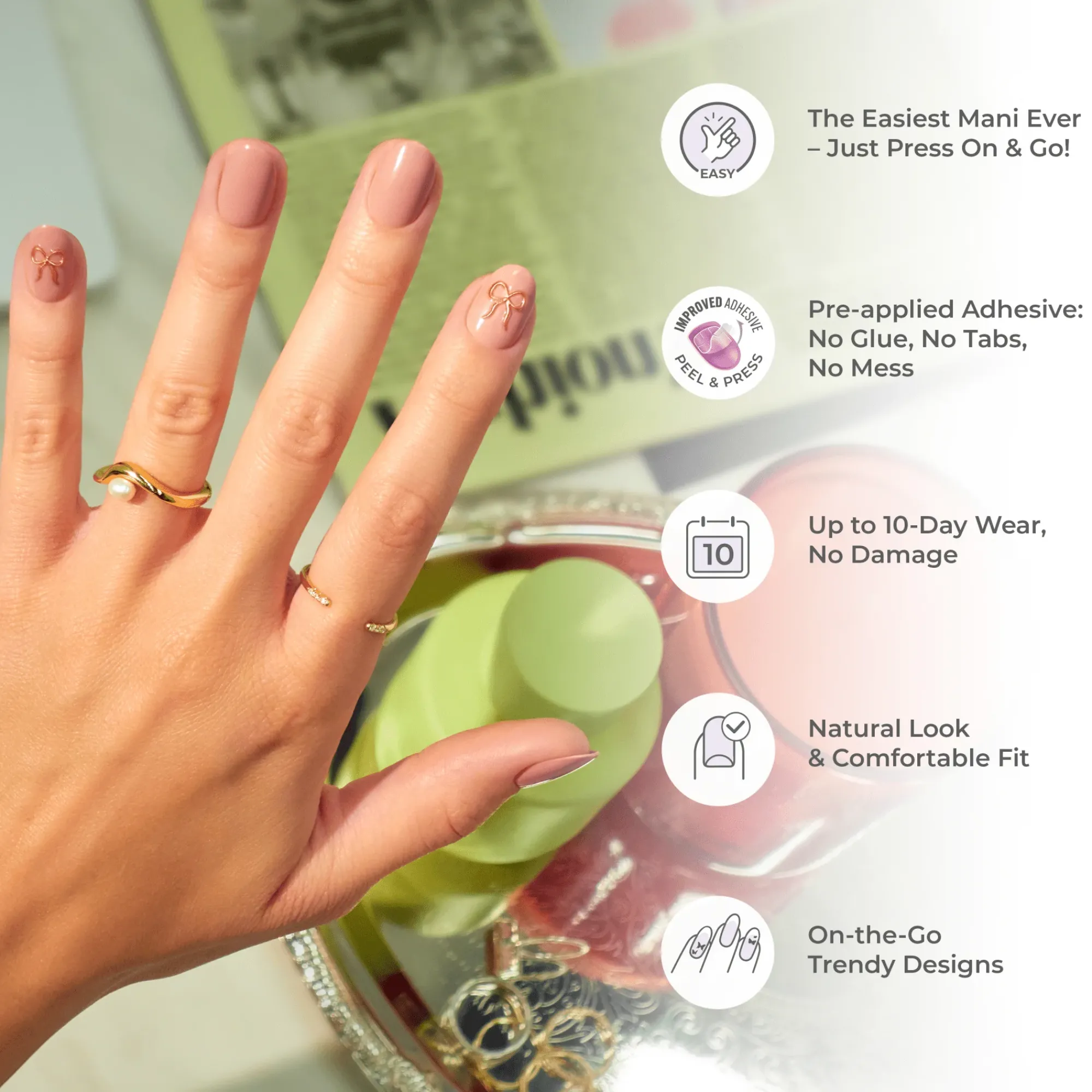 French Nails>Impress Happy World