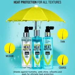 Styling|Hair Care>Kiss Colors and Care Heat Protector Oil Serum