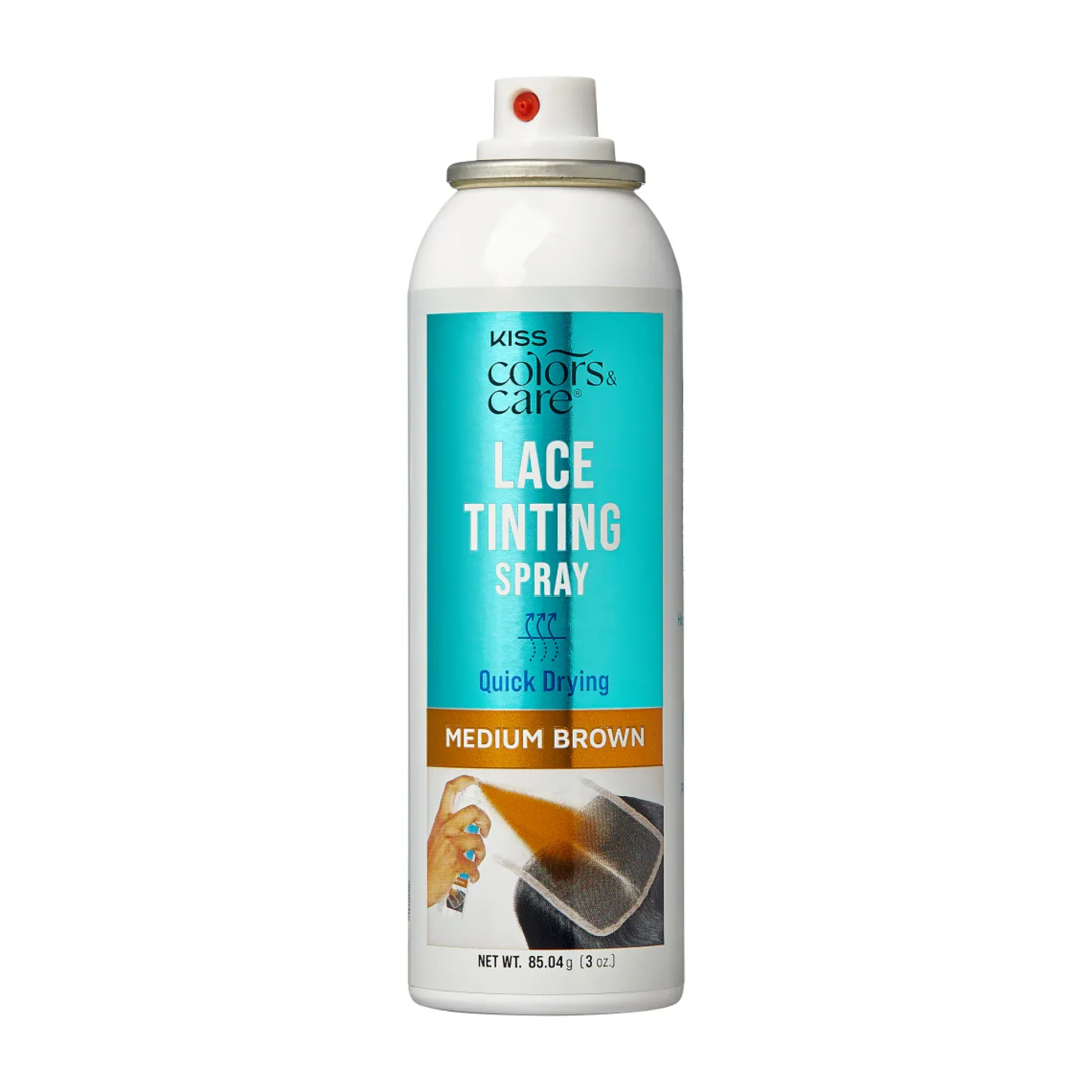 Wig & Weave>Kiss Colors and Care Lace Tinting Spray