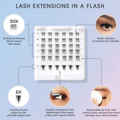 Natural|Wispy>Falscara Lengthening Wisps | 36 Wisps