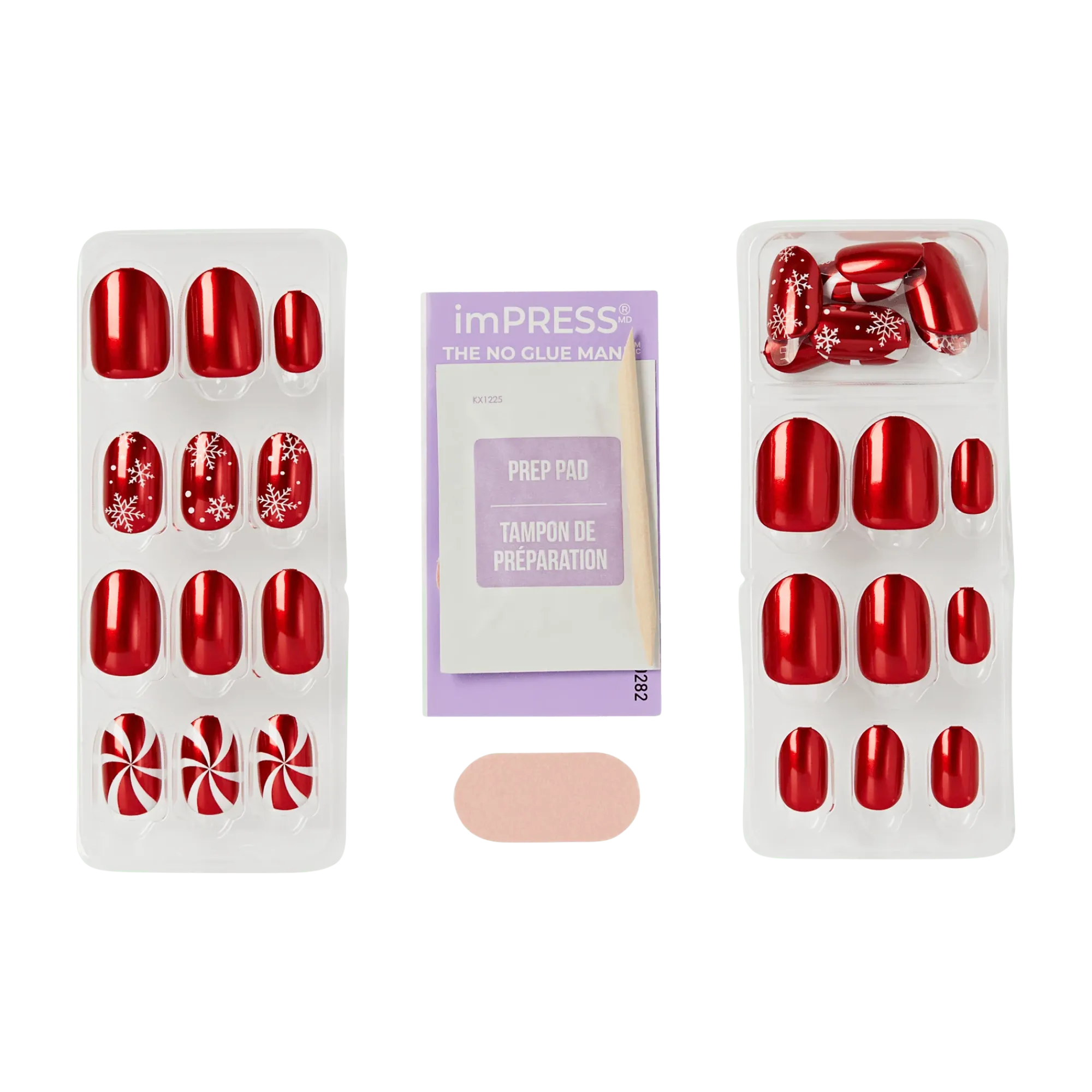 Design Nails>Impress Merry n Bright