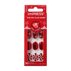Design Nails>Impress Merry n Bright