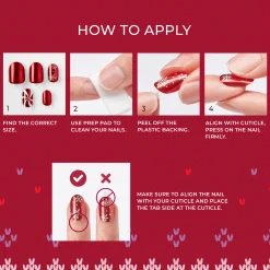 Design Nails>Impress Mistletoe Kiss