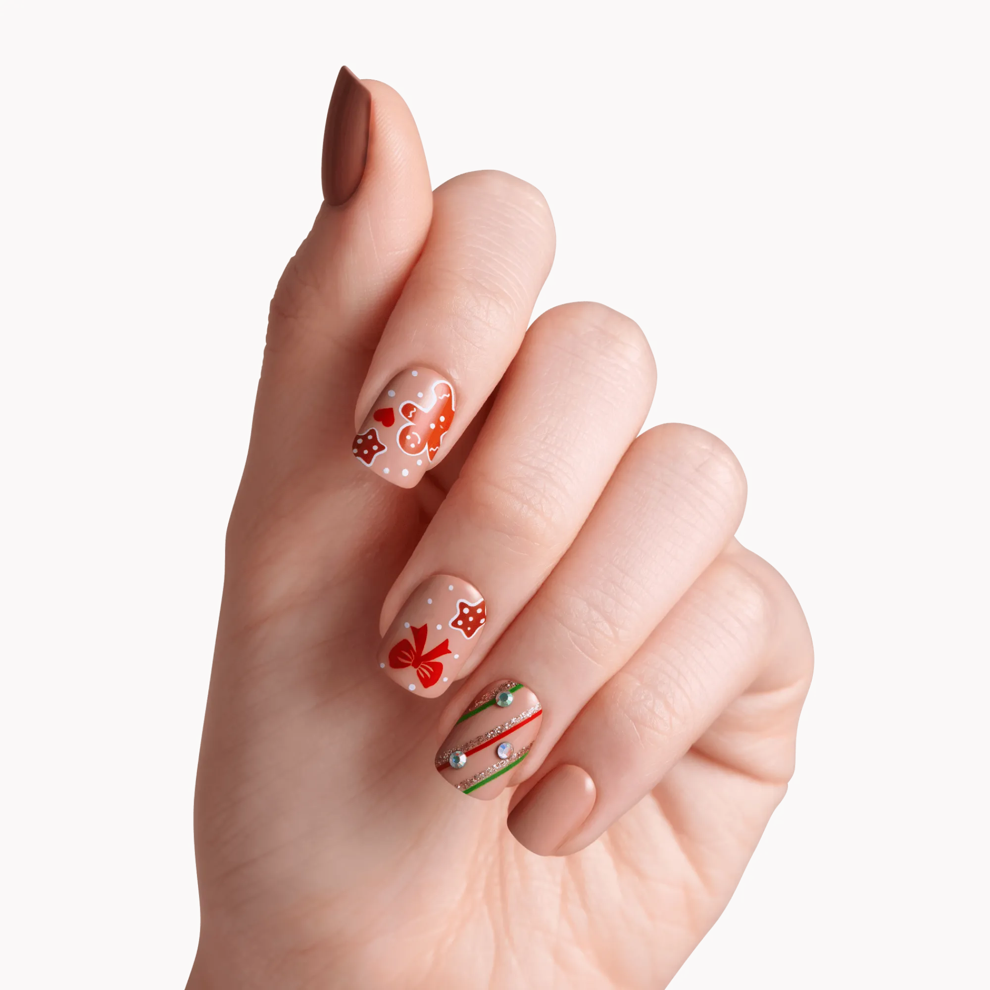 Design Nails>Impress Mistletoe Kiss
