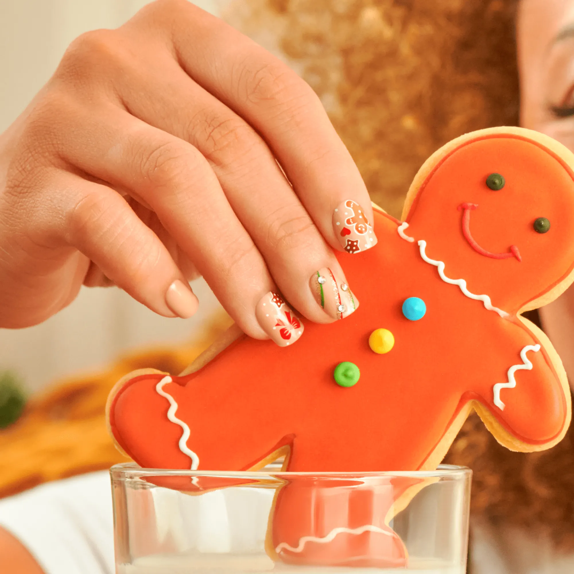 Design Nails>Impress Mistletoe Kiss