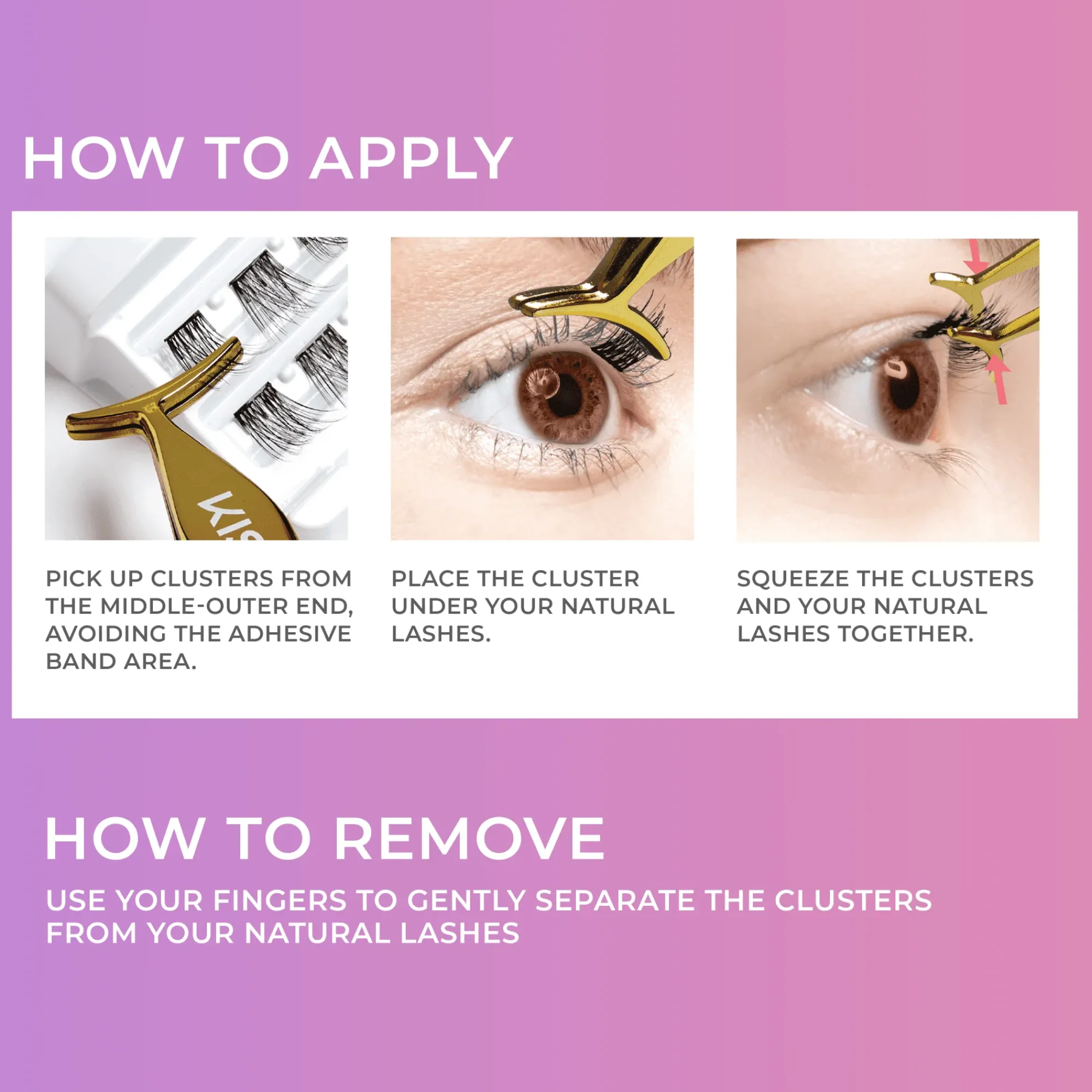Starter Kits|Falsies>Impress Natural | 36 Clusters