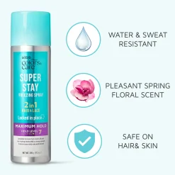 Styling|Hair Care>Kiss Colors and Care 11oz Super Stay Spray