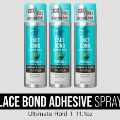 Bundles>Kiss Colors and Care 11 oz Ultimate Hold Lace Bond Bundle
