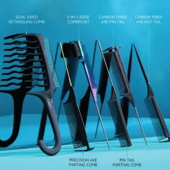 Hair Care|Styling>Kiss Colors and Care Pin Tail Comb