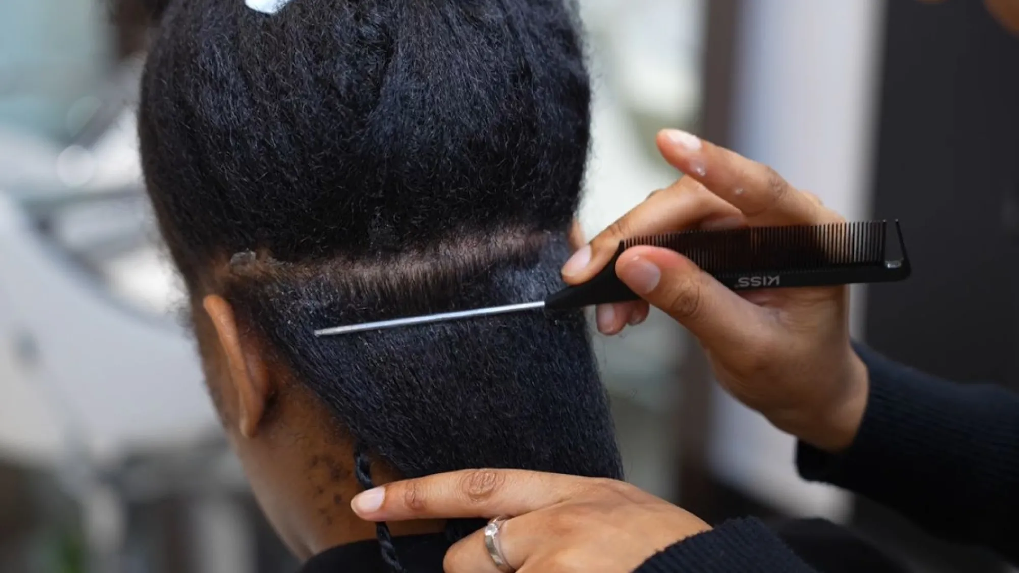 Hair Care|Styling>Kiss Colors and Care Pin Tail Comb