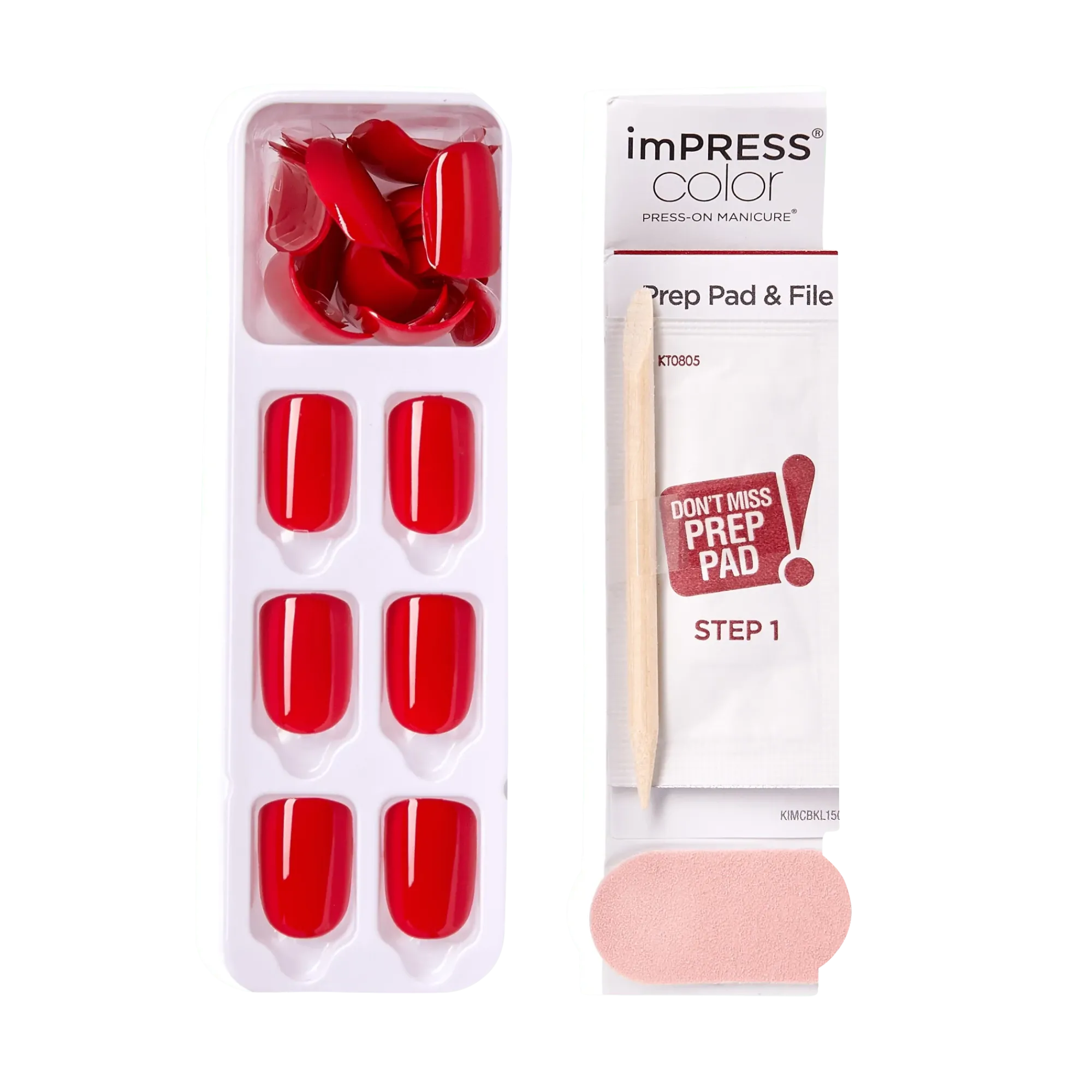 Color Nails>Impress Reddy or Not