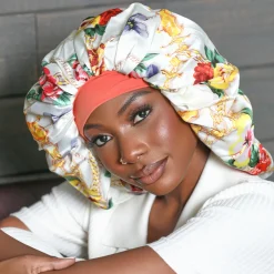 Accessories>Kiss Colors and Care Satin Bonnet Cap