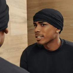 Men>Kiss Colors and Care Satin-Lined Halo Turban Set