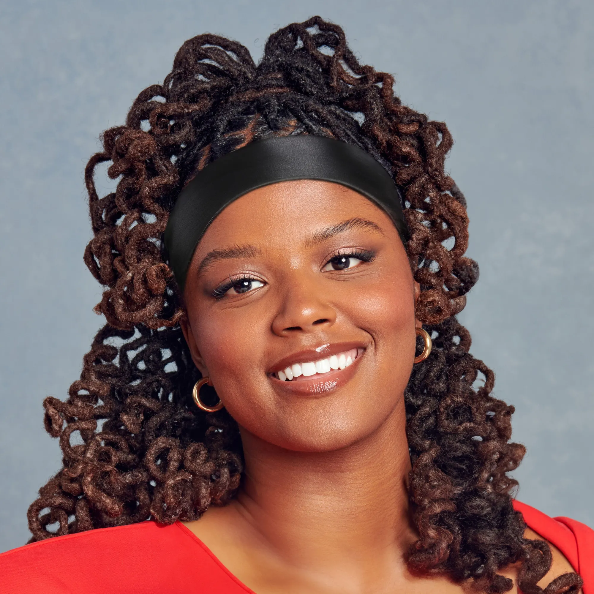 Accessories|Hair Care>Kiss Colors and Care Silky Satin Edge Scarf