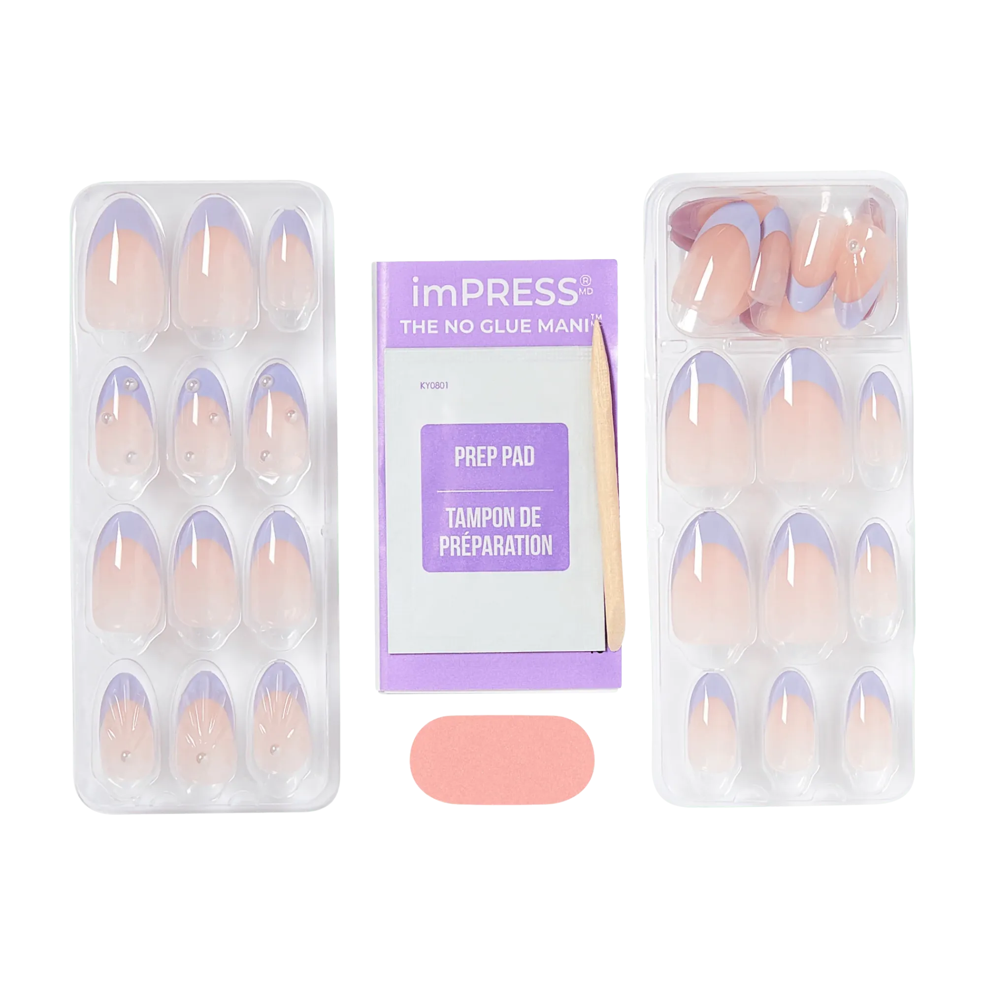 French Nails>Impress Sky Breeze