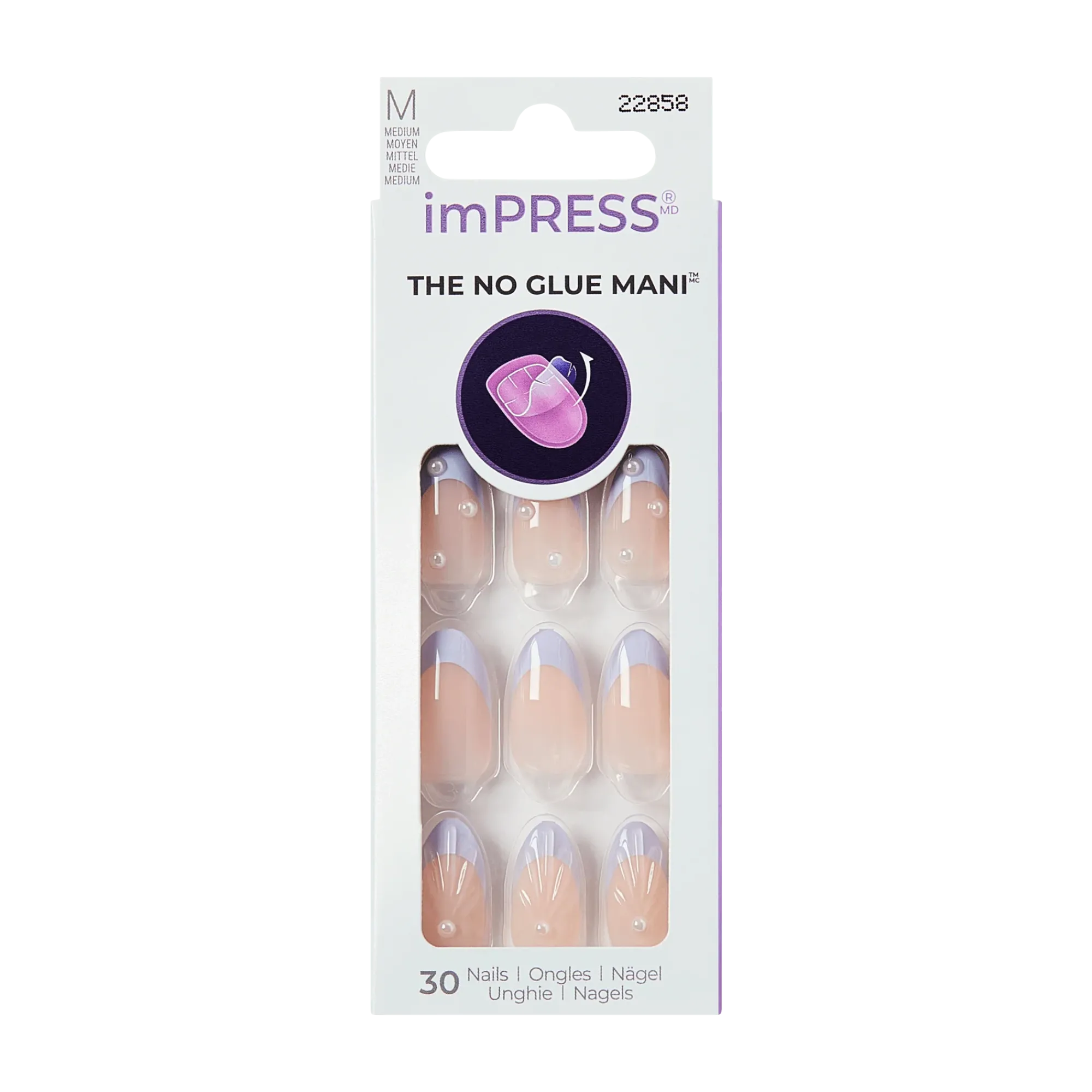French Nails>Impress Sky Breeze
