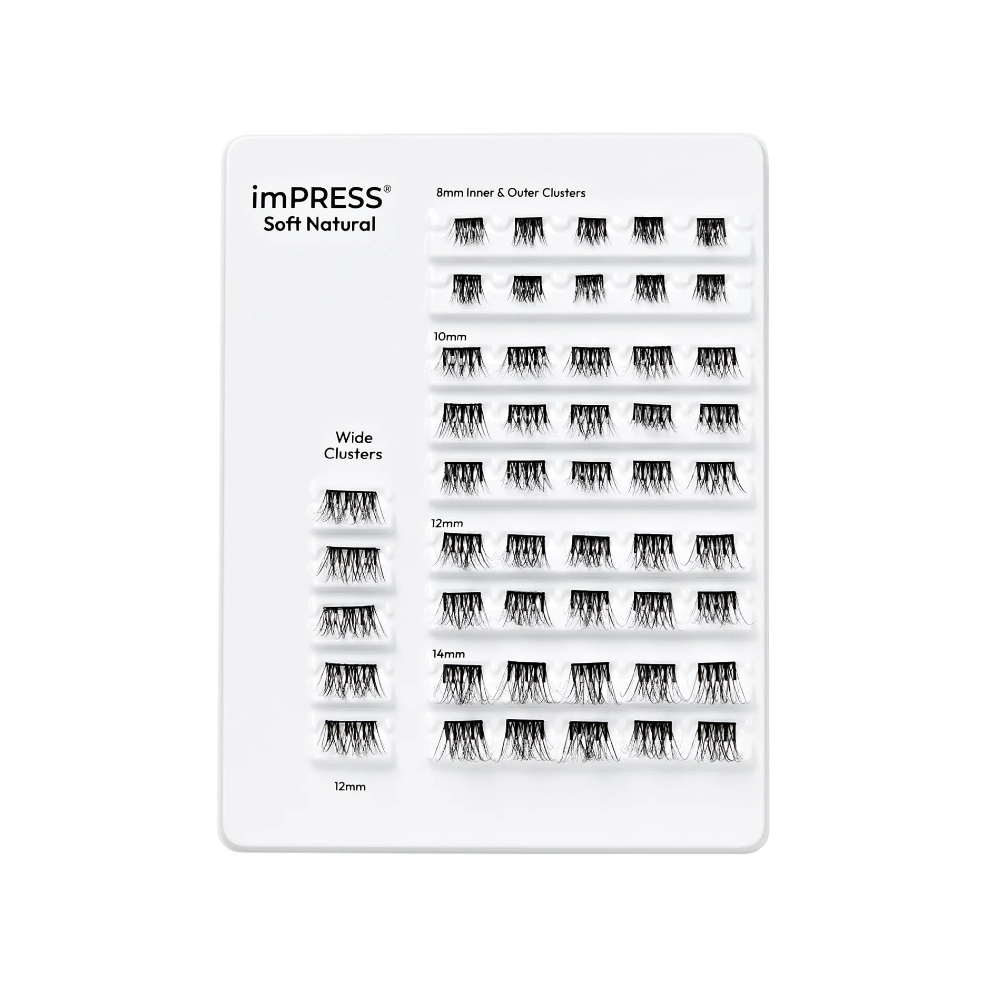 Falsies>Impress Soft Natural | 50 Clusters
