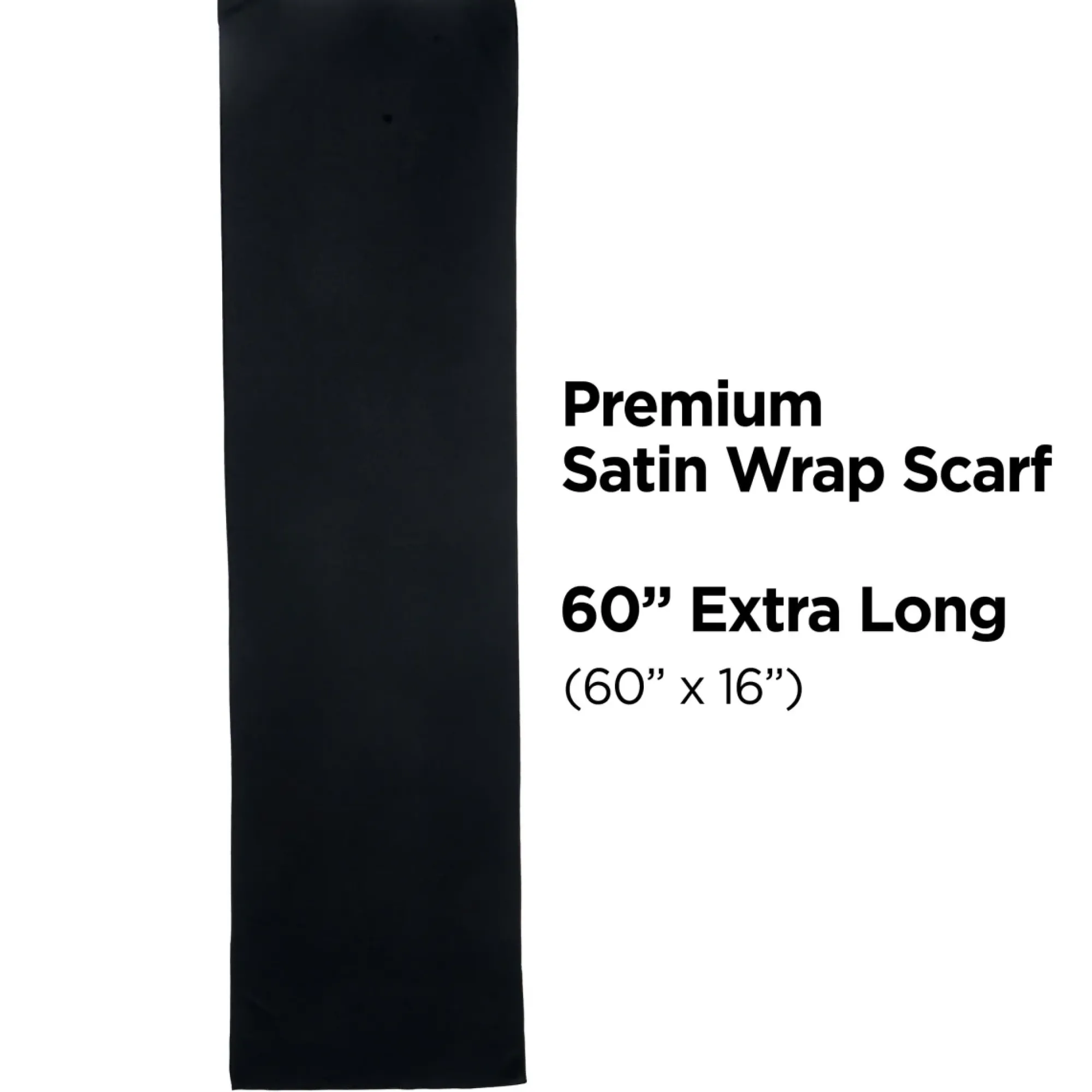 Accessories>Kiss Colors and Care Soft Satin Wrap Scarf
