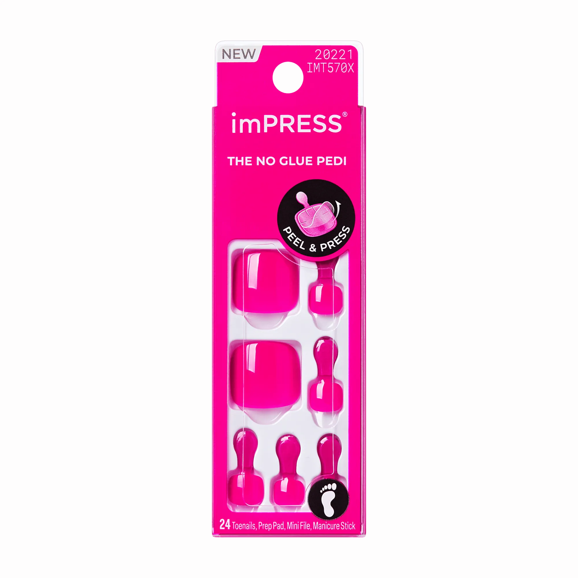 Color Nails|Pedicure>Impress Take My Time